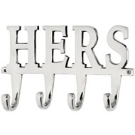  Large  Nickel  Hers  Hook