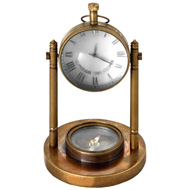 SHIPS CLOCK & COMPASS