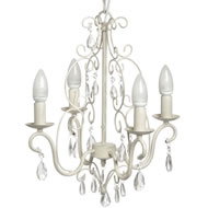  Four  Lamp  Chandelier