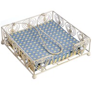  Cream  Heart  Napkin  Holder