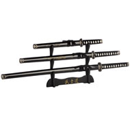 SET OF BLACK DRAGON NINJA (ST/BLADE) SWORDS SPECIAL OFFER