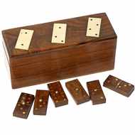 WOODEN BOX - DOMINOS SPECIAL OFFER