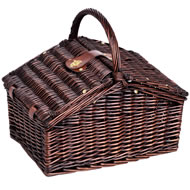  Luxury  Rectangular  Picnic  Basket