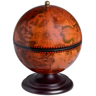  Antique  Poker  Game  Globe
