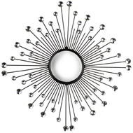DIAMANTE METAL WALL ART