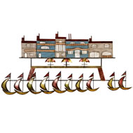 SAILING BOATS WALL ART