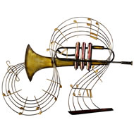 TRUMPET WALL ART