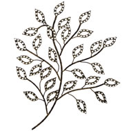 DIAMANTE WALL ART BRANCH