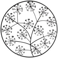 DIAMENTE CIRCULAR FLOWER DISPLAY