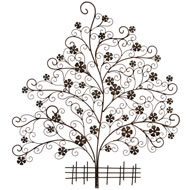 AUTUMN BROWN WALL DISPLAY