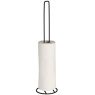 SIMPLE BLACK TOILET ROLL HOLDER
