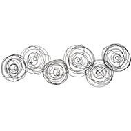  Swirly  Black  Designer  Metal  Wall  Art  Linier