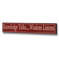  Knowledge  Plaque