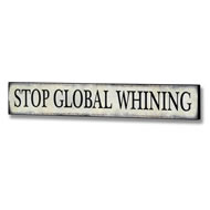  Global  Whining  Plaque