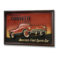  Corvette  Wooden  Sign