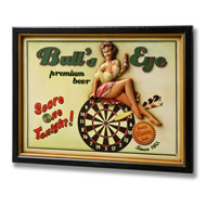  Bull's  Eye  Wooden  Sign