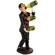  Drinking  Butler  Wine  Bottle  Holder