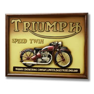 TRIUMPH SPEED TWIN PLAQUE