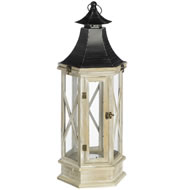 LARGE OCT WOODEN LANTERN XX