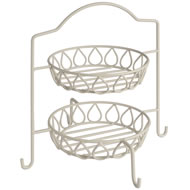 TWO TIER CAKE STAND
