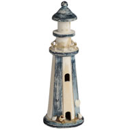 SMALL WOODEN LIGHTHOUSE