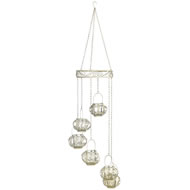  6  Tea  Light  Hanging  Ornament