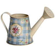  Vintage  Rose  Tin  Watering  Can