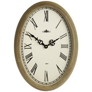 OVAL WALL CLOCK