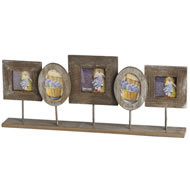 5 WAY PHOTO FRAME ON STAND