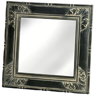 A/Q GREY SQ. MIRROR 45 X 45CM