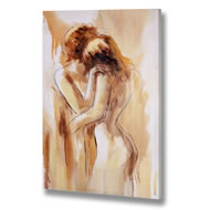  Handpainted  Cuddling  Canvas