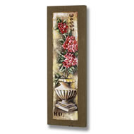  Handpainted  Flower  Urn  Canvas
