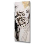  Handpainted  Rose  Canvas