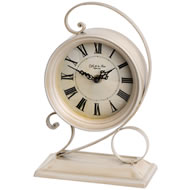  Round  Ornate  Table  Clock