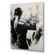  Handpainted  Lady  Dancing  Canvas