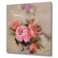 Handpainted  Floral  Canvas