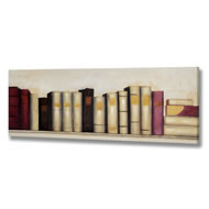  Handpainted  Books  On  Wood