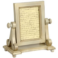 RECT FRAME ON STAND