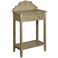 2 DRAWER SIDE TABLE