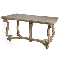  Traditional  Limed  Oak  Dining  Table