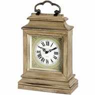  Traditional  Limed  Oak  Square  Table  Top  Clock