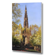  Scott  Monument  Canvas