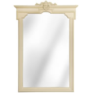 ANTIQUE STYLE CREAM MIRROR