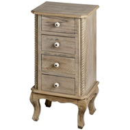  Traditional  Limed  Oak  4  Drawer  Chest