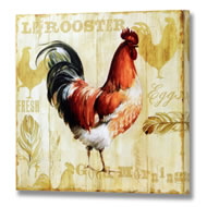  Rooster  Canvas