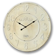  Rustic  Cream  Clock