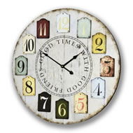  Good  Times  With  Good  Friends  Clock