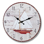 Yachting  Clock