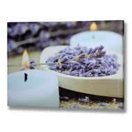  Lavender  Flame  Canvas