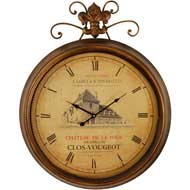CHATEAU DE LA TOUR IRON CLOCK